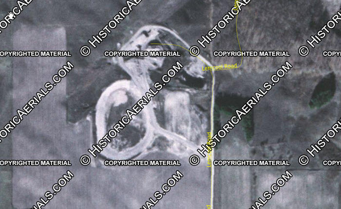 Center Raceway - 1981 Aerial (newer photo)